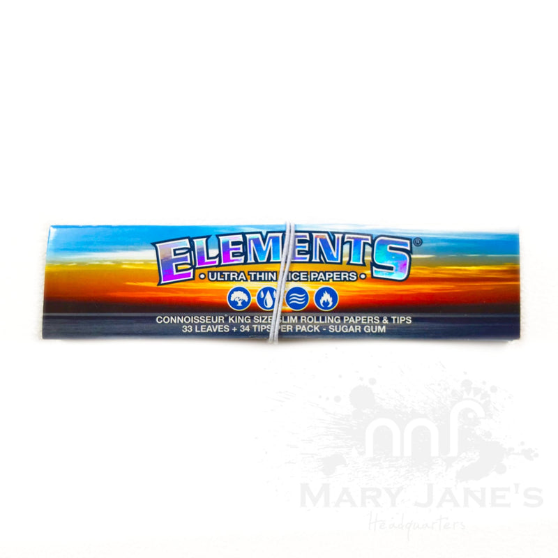 Elements Connoisseur King Size Paper With Tips
