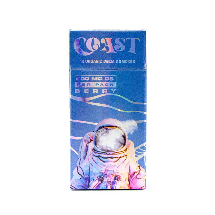 Coast Delta 8 Smokes 500Mg