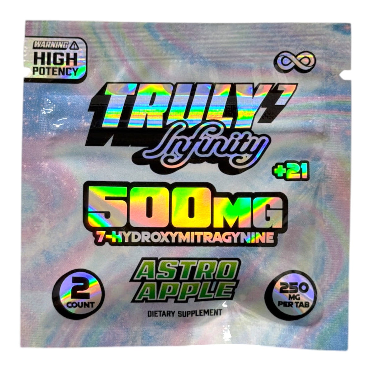 TRULY 7 HYDROXY INFINITY 500MG (2CT)