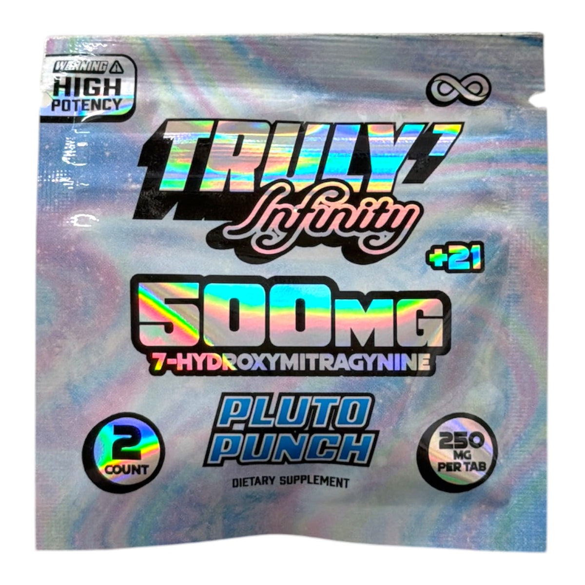 TRULY 7 HYDROXY INFINITY 500MG (2CT)