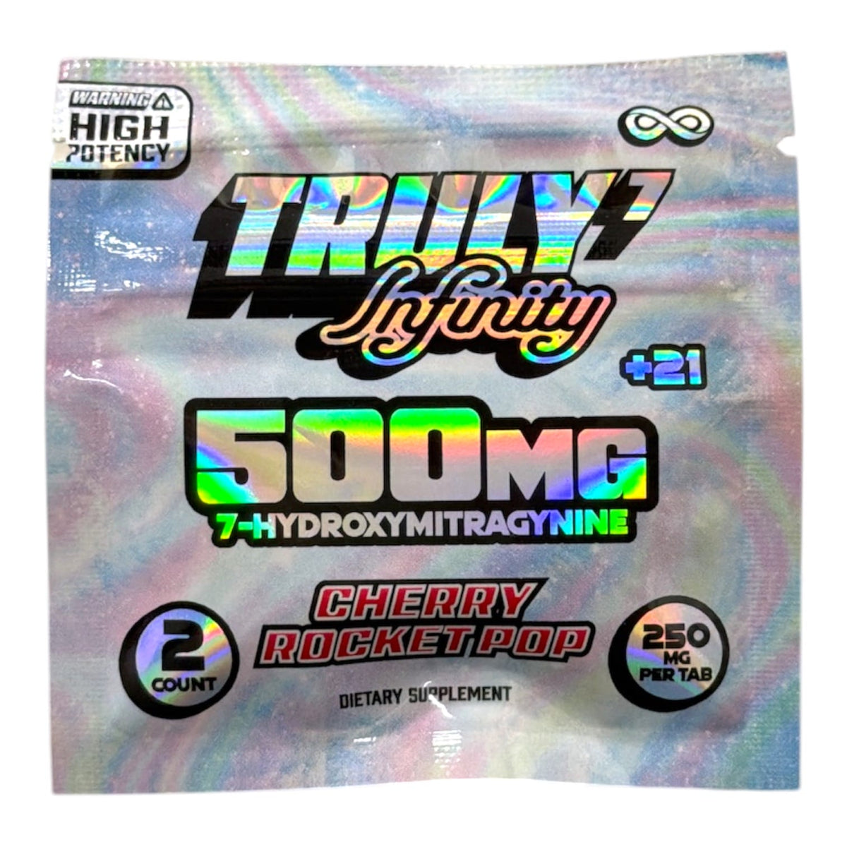 TRULY 7 HYDROXY INFINITY 500MG (2CT)