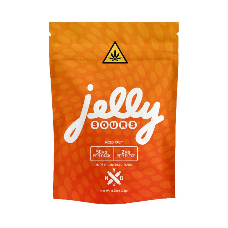 JELLY D9 SOUR TARTS (2MG X 25CT)