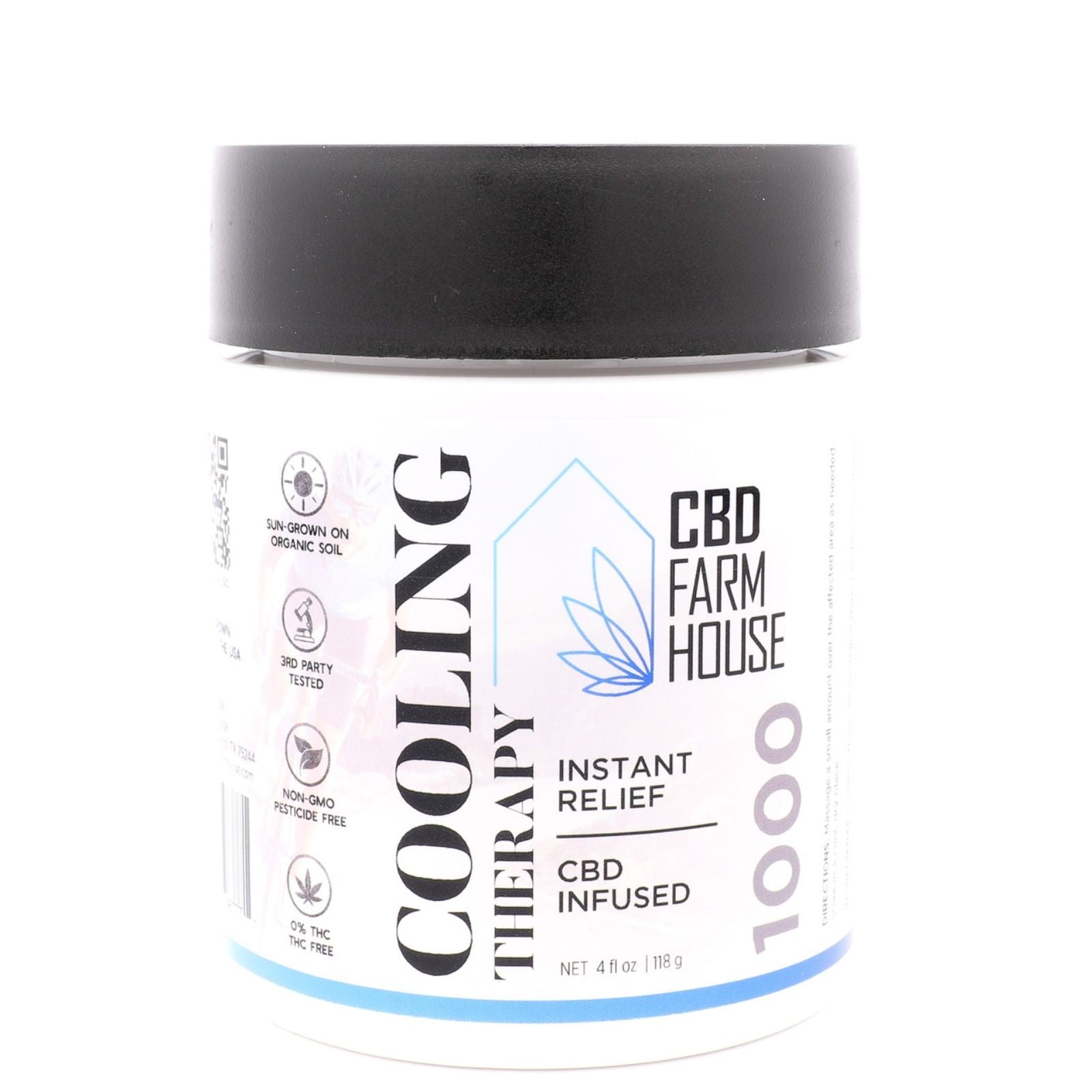 Cbd Farmhouse Full Spectrum Cbd Cooling Lotion 1000Mg Soothing Refreshing And Effective