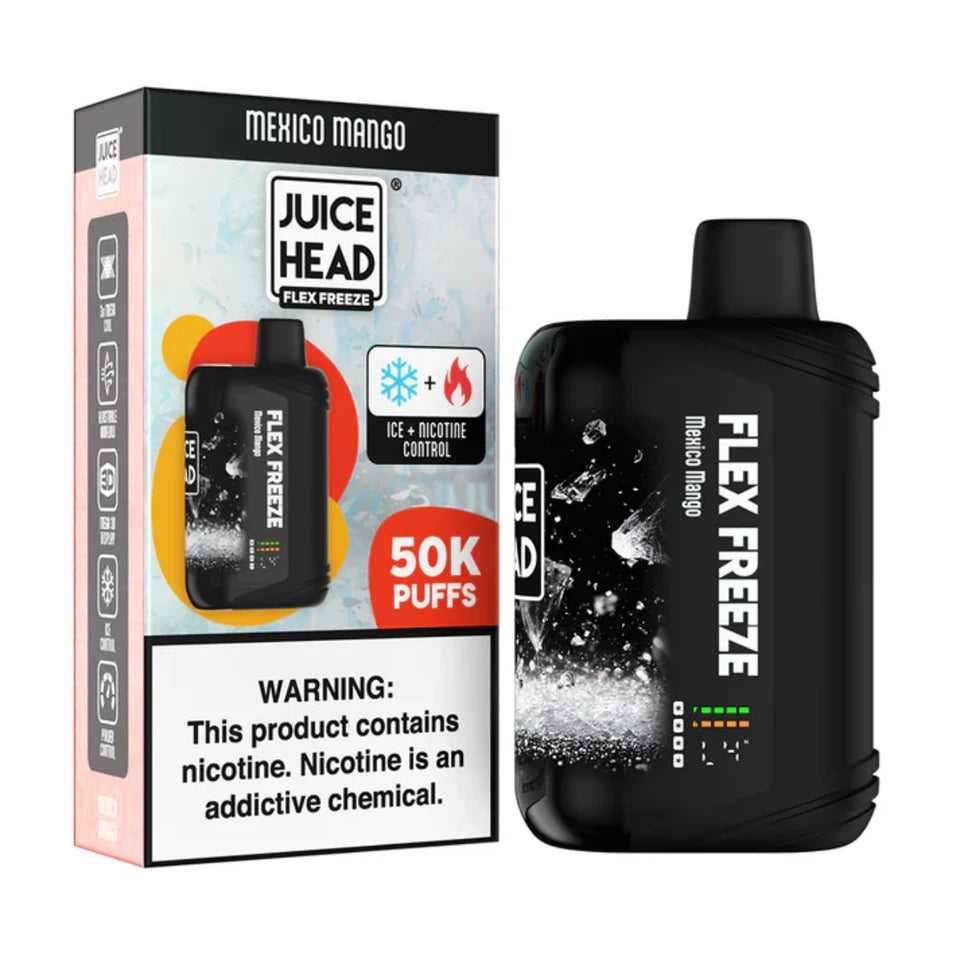JUICE HEAD FLEX FREEZE 50K PUFF DISPOSABLES