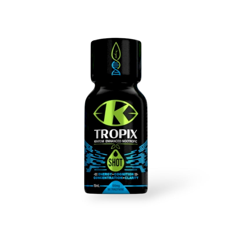 Hush Tropix Kratom Enhanced Nootropic Shot (100Mg Mitragynine)