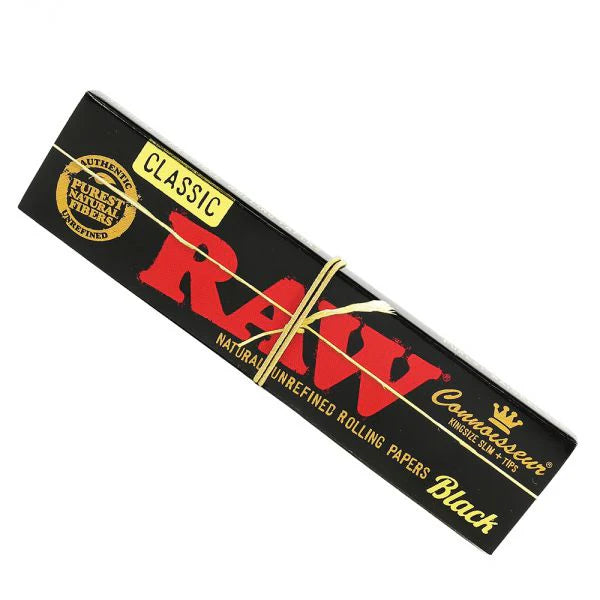 RAW BLACK KING SIZE ROLLING PAPER