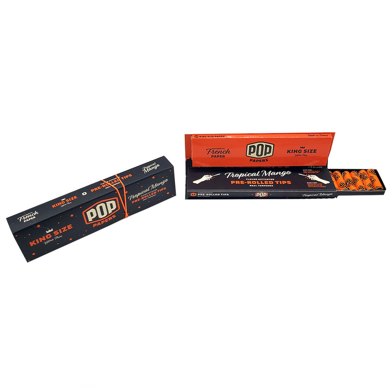 Pop King Size Paper W/ Terpene Tips