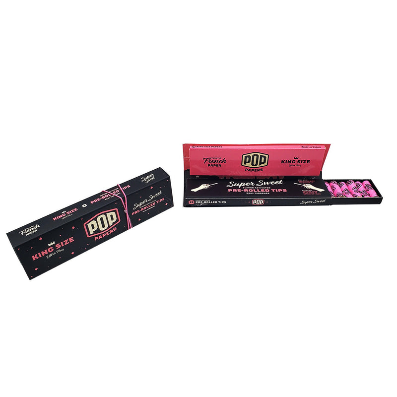 Pop King Size Paper W/ Terpene Tips