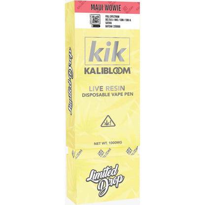 KIK Kalibloom 1000Mg Live Resin Disposable