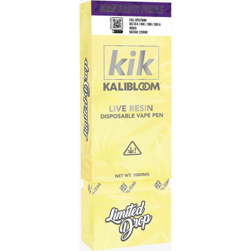 KIK Kalibloom 1000Mg Live Resin Disposable