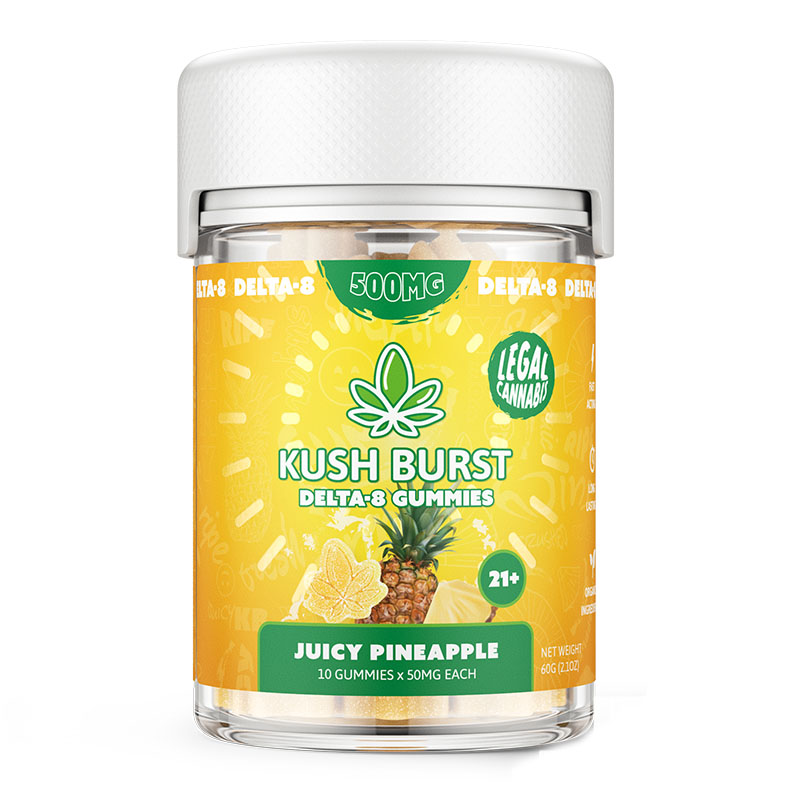 Kush Burst Delta 8 Gummies (500Mg)