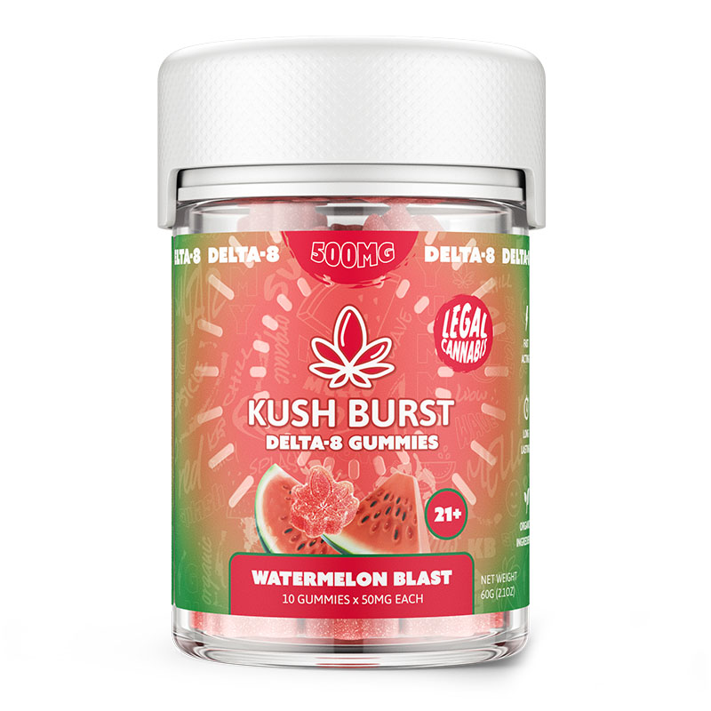 Kush Burst D8 THCO Gummies (500Mg)