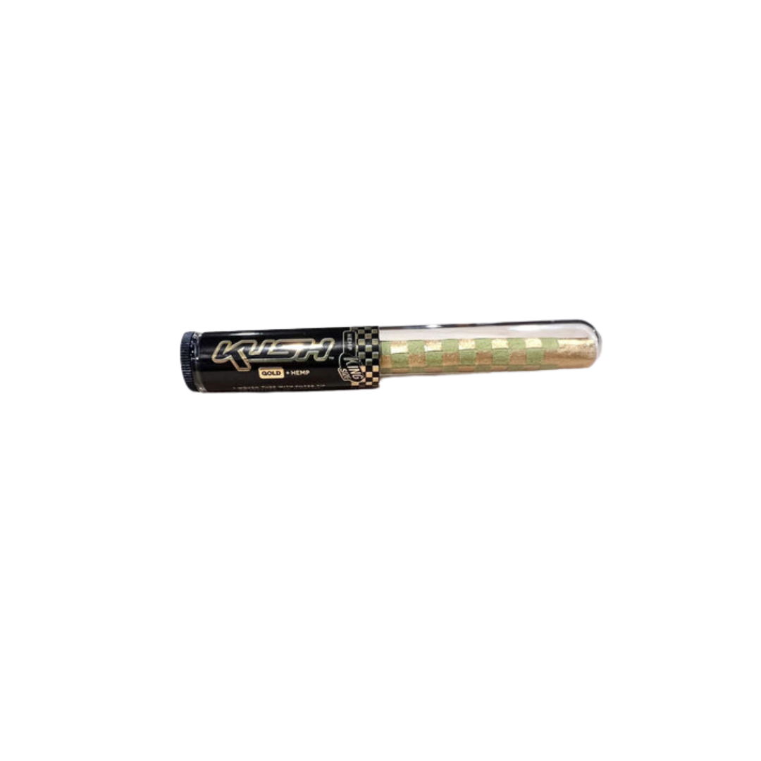 Kush 24K Gold Woven Hemp King Cones
