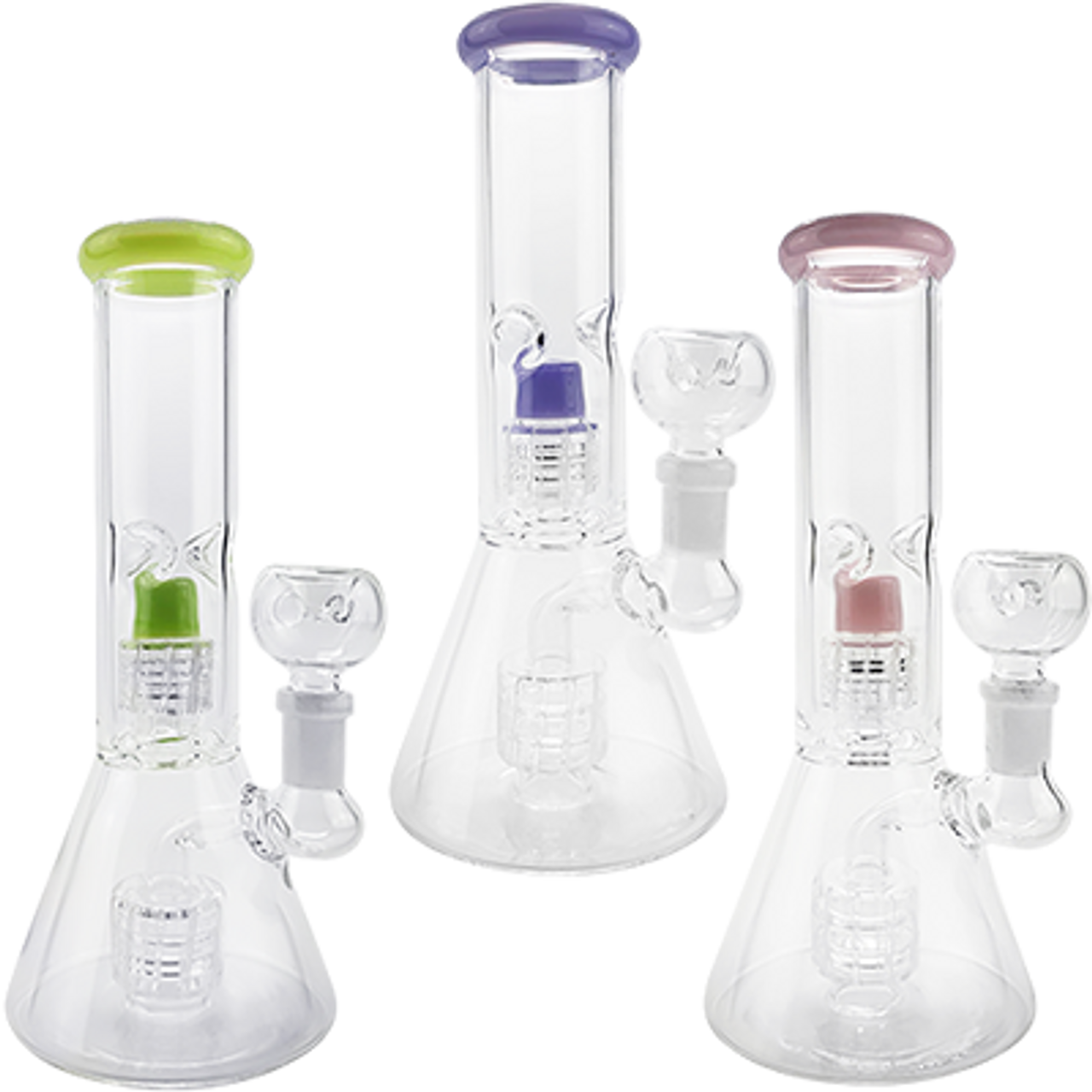 Stoned Glass 7.5� Matrix Showerhead Water Pipe