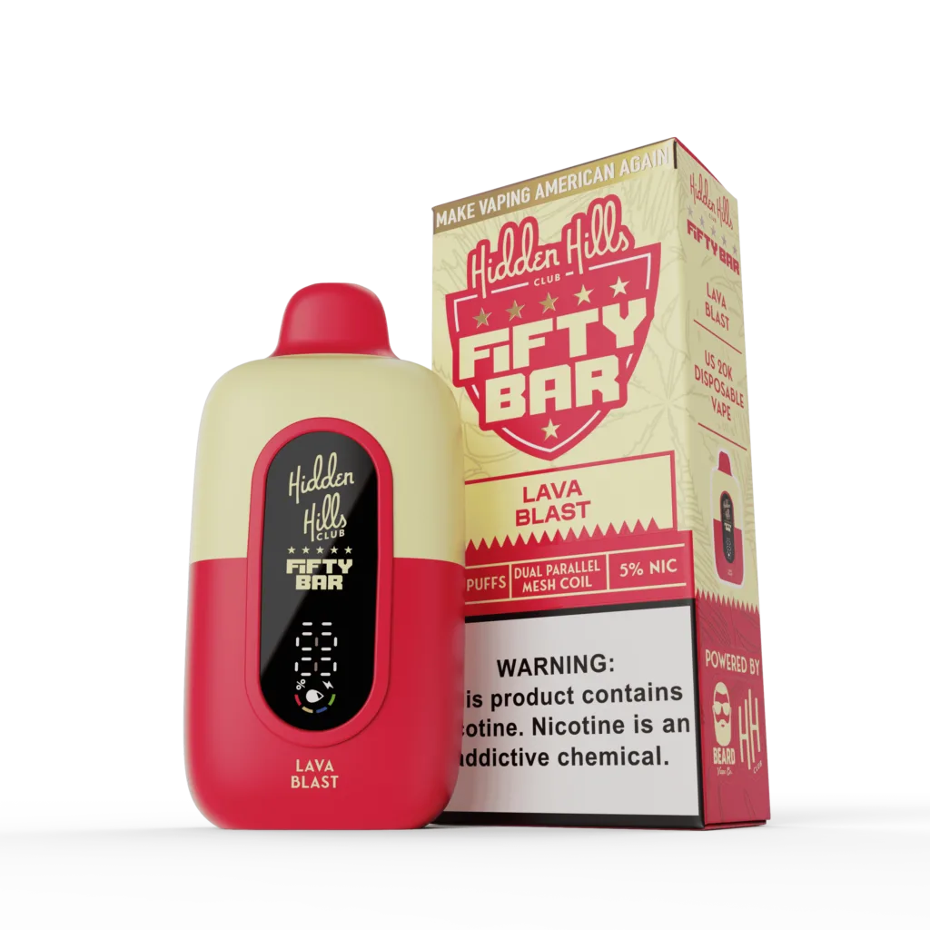 FIFTY BAR X HIDDEN HILLS 20K PUFF DISPOSABLES