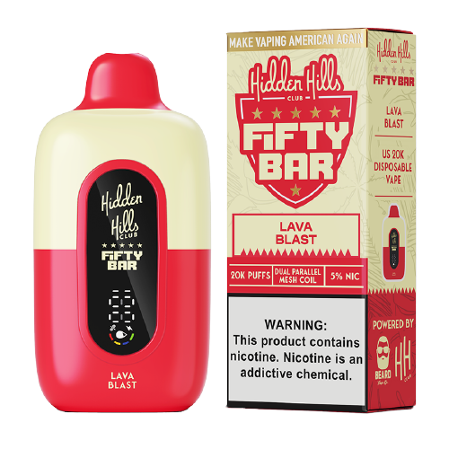 Fifty Bar X Hidden Hills 20K Puff Disposable