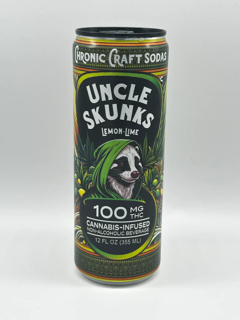 UNCLE SKUNKS 100MG D9 CHRONIC CRAFT SODAS