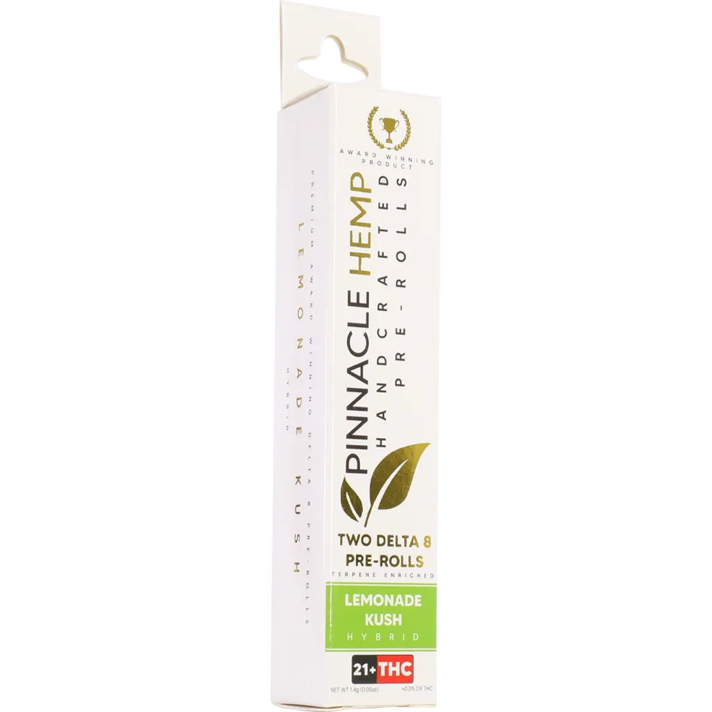 Pinnacle Hemp Delta 8 Pre-Rolls (2-Pack)