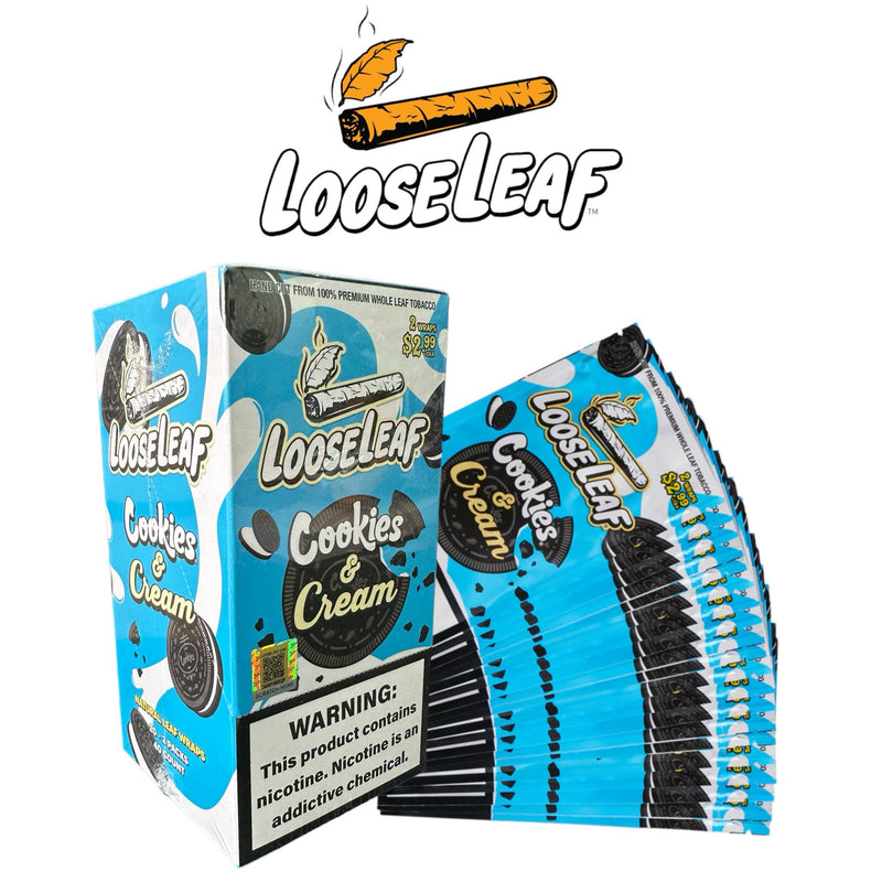 LOOSE LEAF 2CT ALL NATURAL LEAF WRAPS