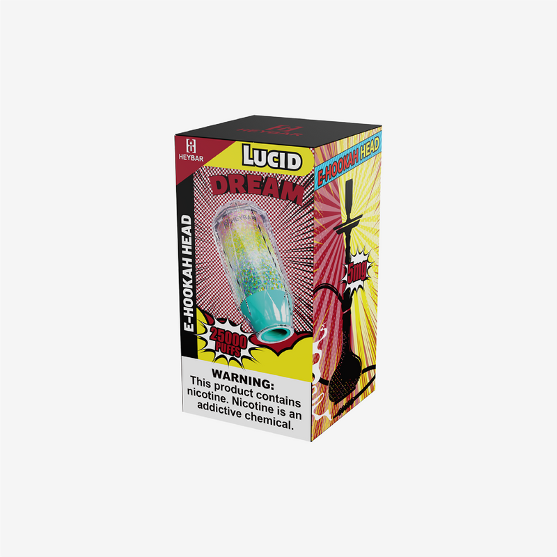 Heybar 25,000 Puff Disposable E-Hookah Heads