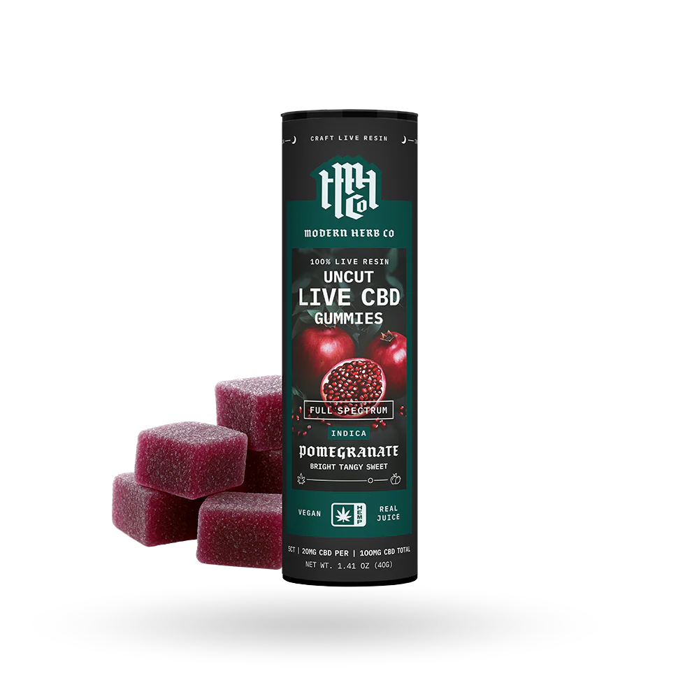 MODERN HERB CO UNCUT LIVE CBD GUMMIES 5CT