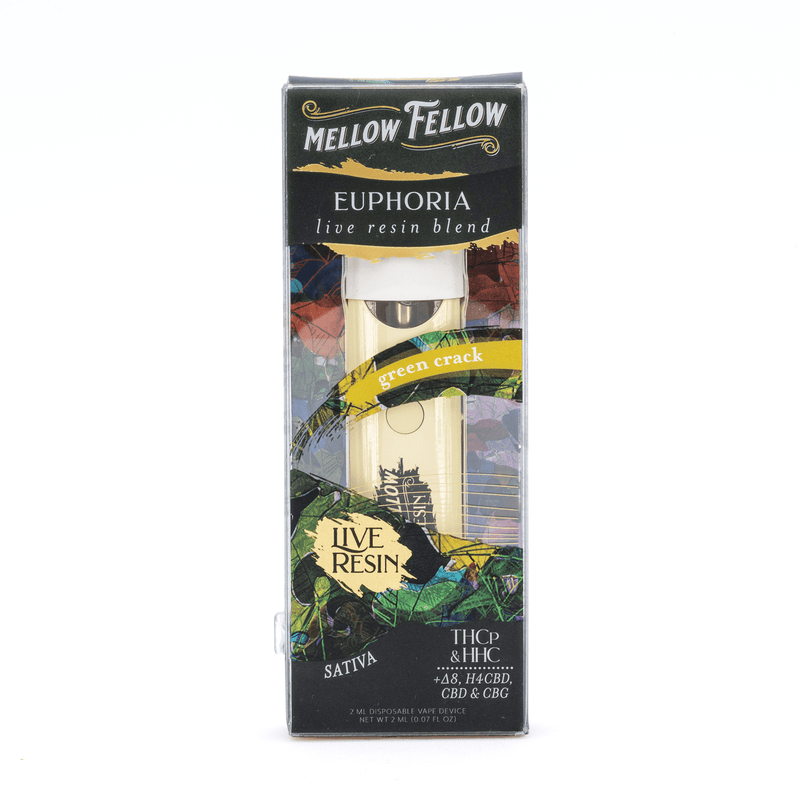 Mellow Fellow 4G Live Resin D8 + THCP + HHC Disposable