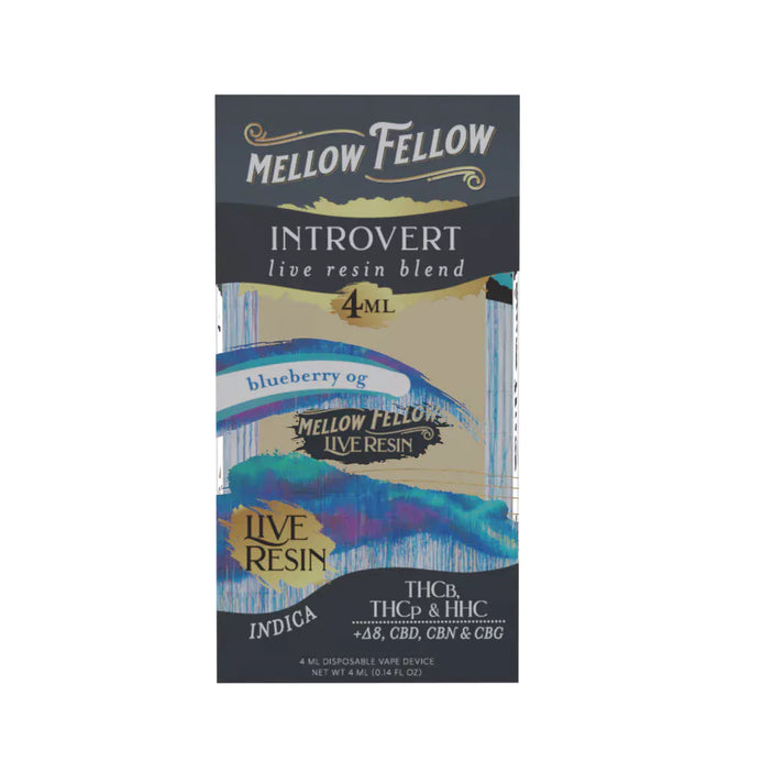 Mellow Fellow 4G Live Resin D8 + THCP + HHC Disposable
