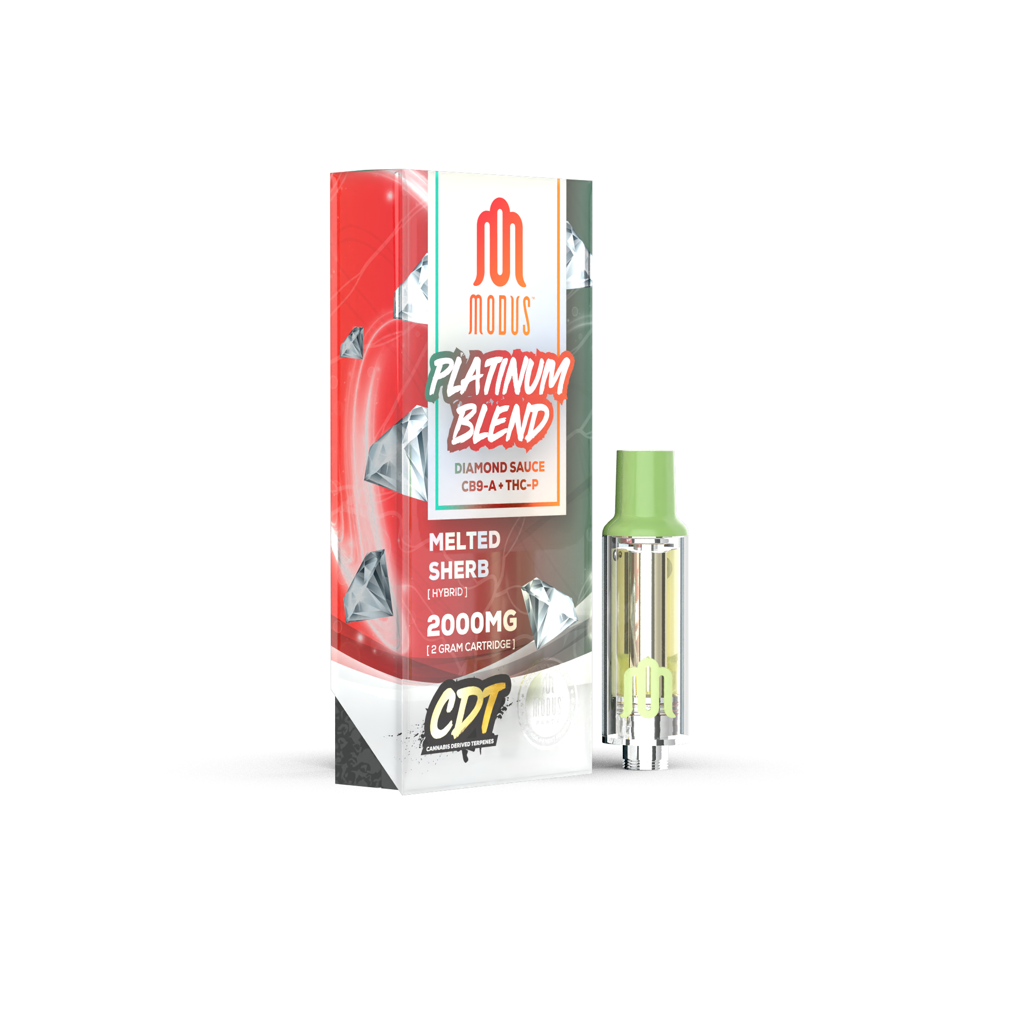Modus Platinum Blend Cb9A THCP (2000Mg) Cartridge