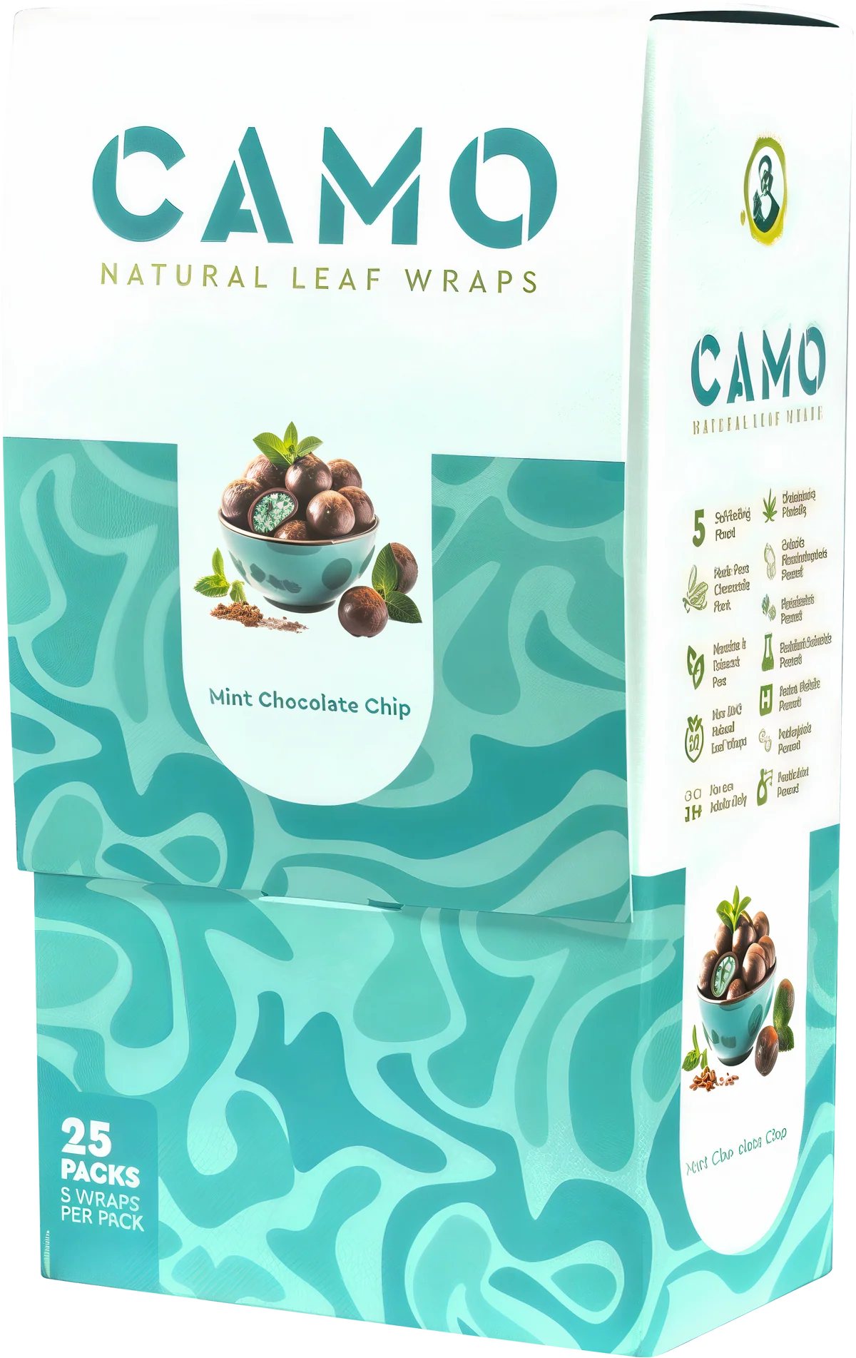 CAMO NATURAL LEAF WRAPS -