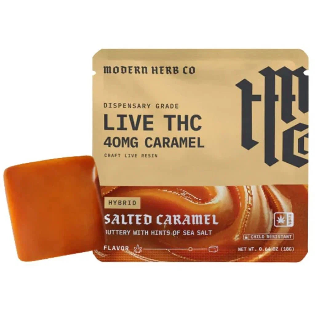 MODERN HERB CO. LIVE RESIN D9 SALTED CARAMEL (1CT)