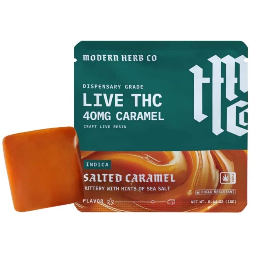 MODERN HERB CO. LIVE RESIN D9 SALTED CARAMEL (1CT)