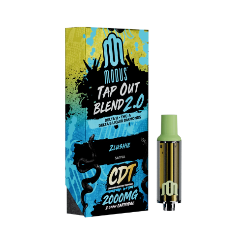 Modus Tap Out Blend 2.0 D11 THCA D8 Liquid Diamonds Cartridge 2000Mg