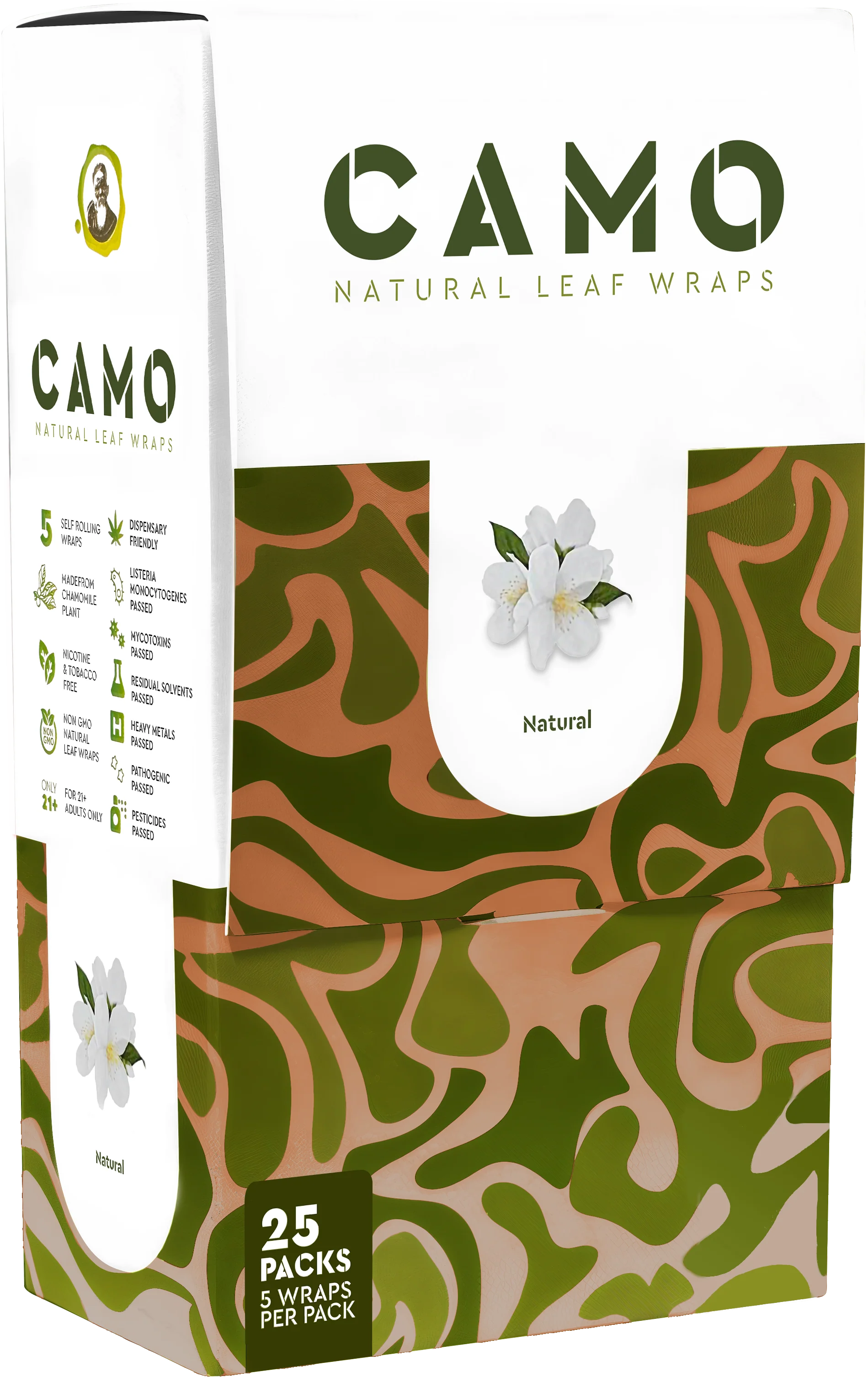 CAMO NATURAL LEAF WRAPS -
