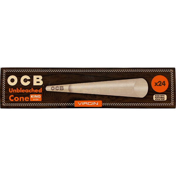 OCB Virgin Unbleached Cones