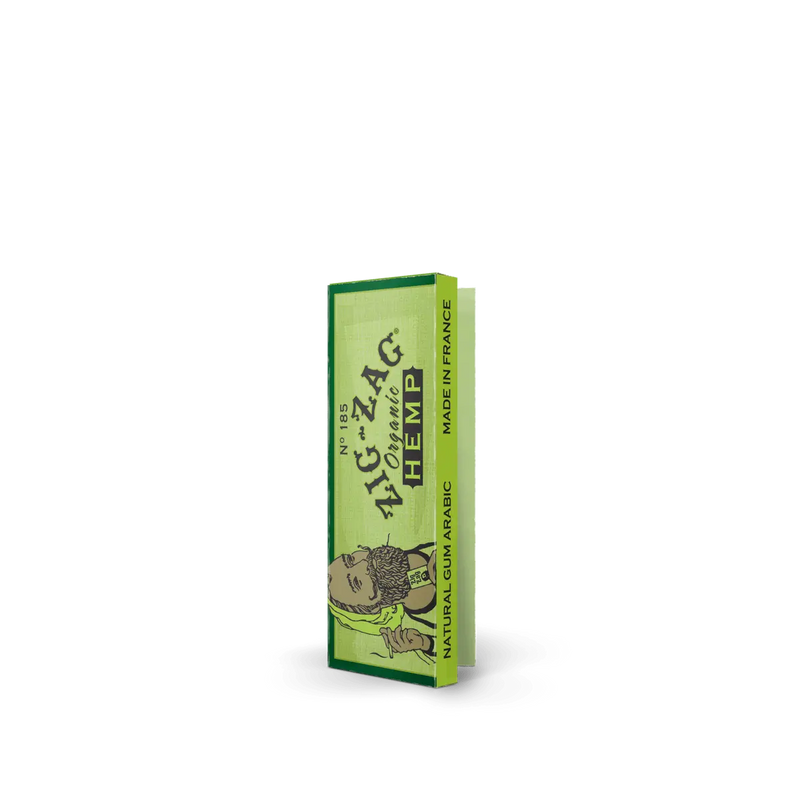 Zig-Zag 1 1/4 Organic Hemp Rolling Papers - Green Box