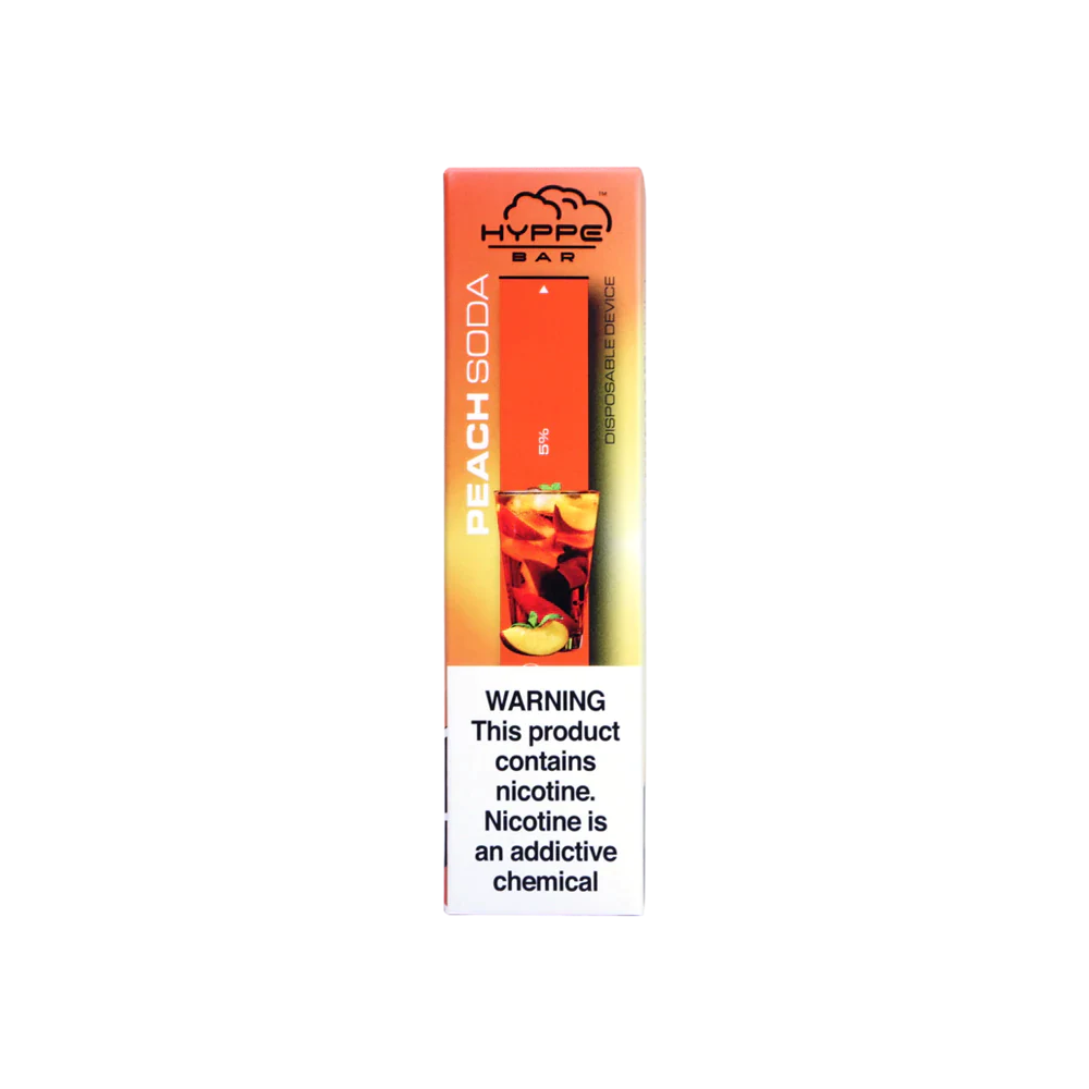 Hyppe Bar Disposables (300 Puffs) - Peach Soda