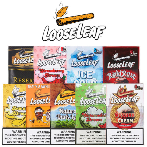 Loose Leaf Tobacco Leaf Wraps