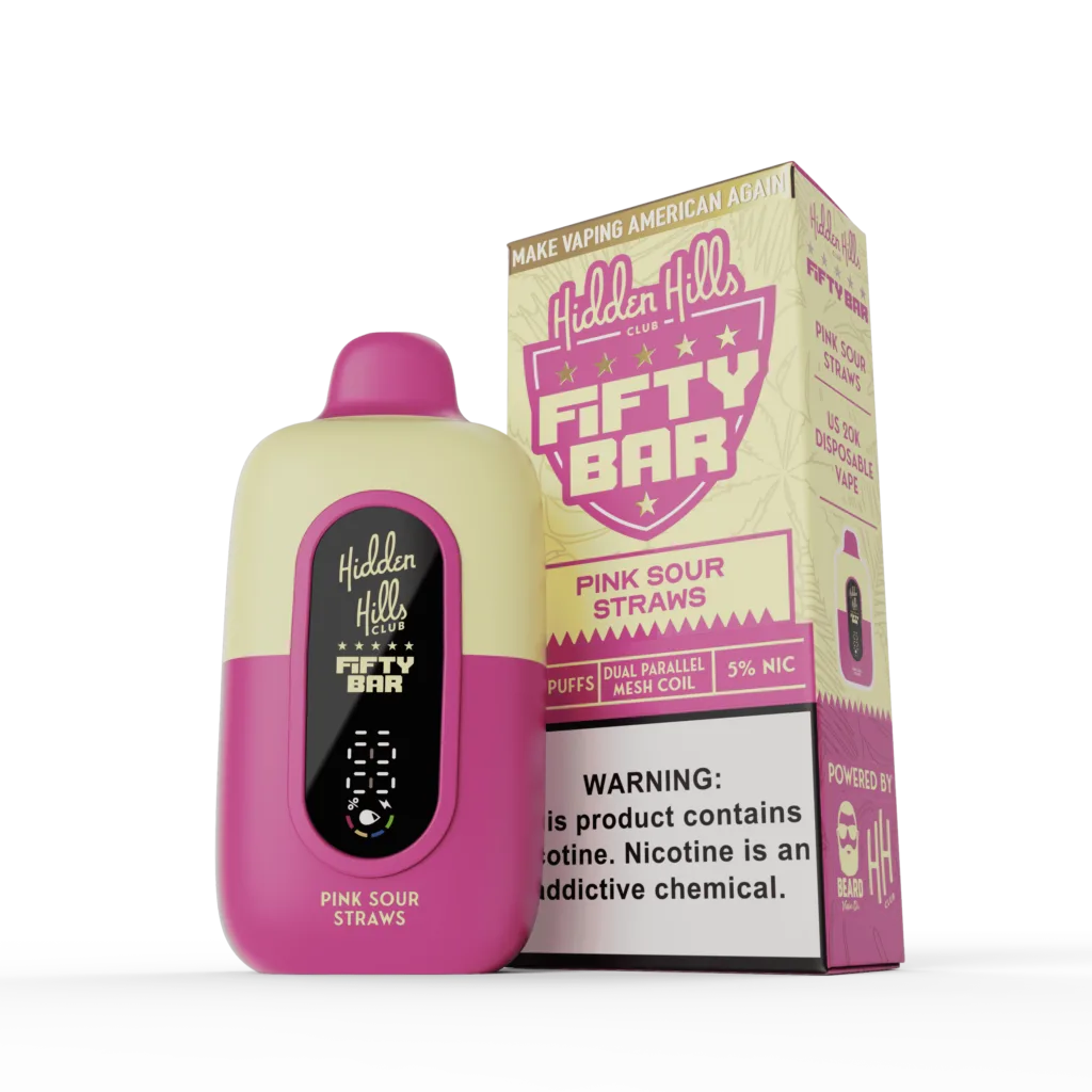 FIFTY BAR X HIDDEN HILLS 20K PUFF DISPOSABLES