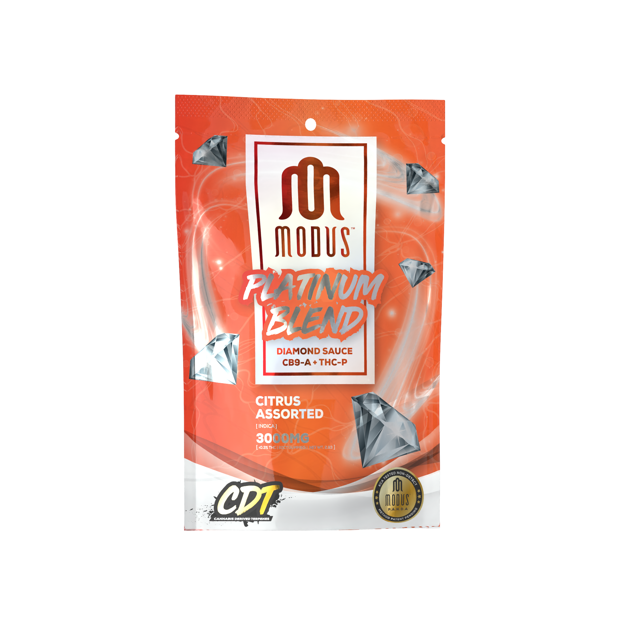 Modus Platinum Blend Cb9A THCP (3000Mg) 2Ct Edibles