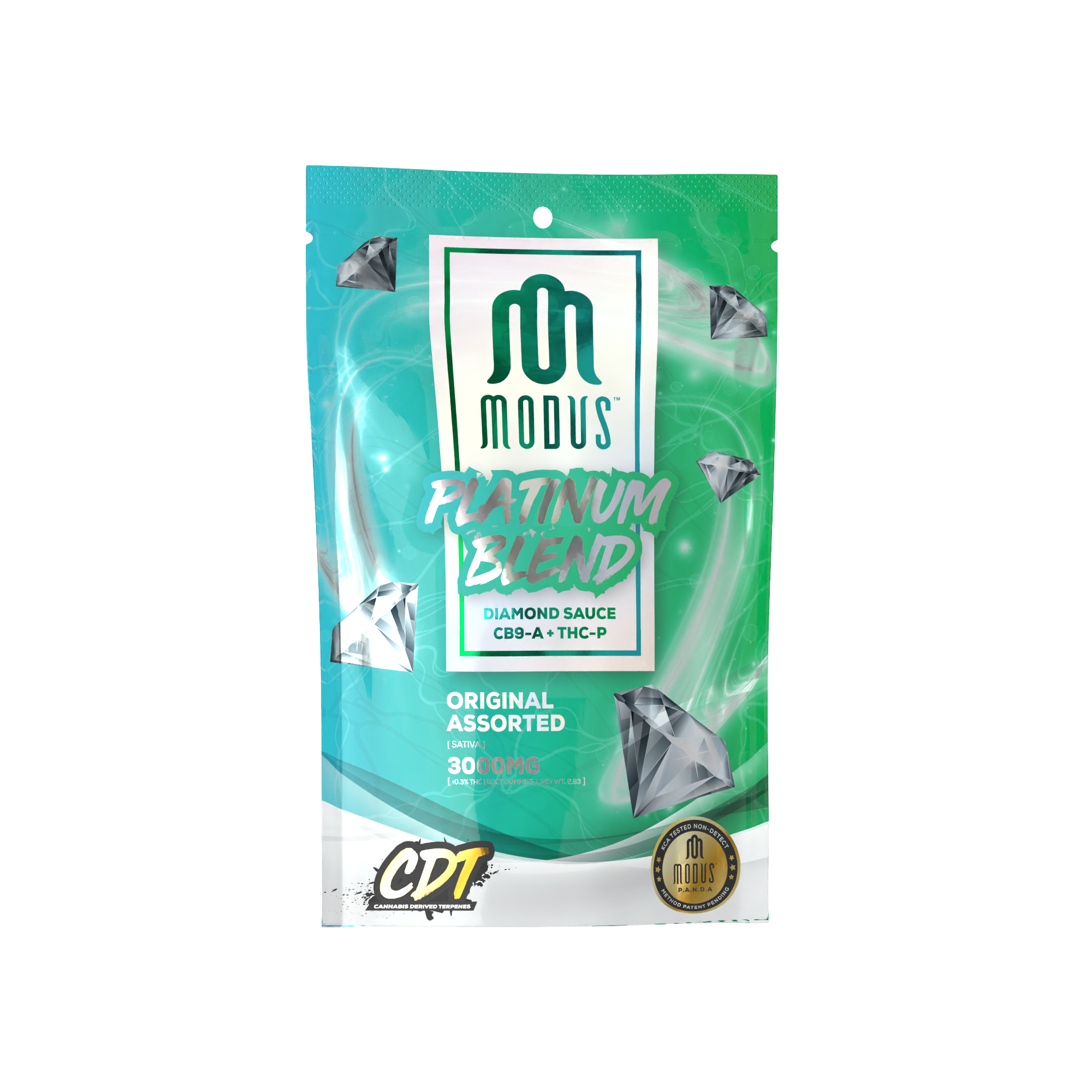 Modus Platinum Blend Cb9A THCP (3000Mg) 2Ct Edibles