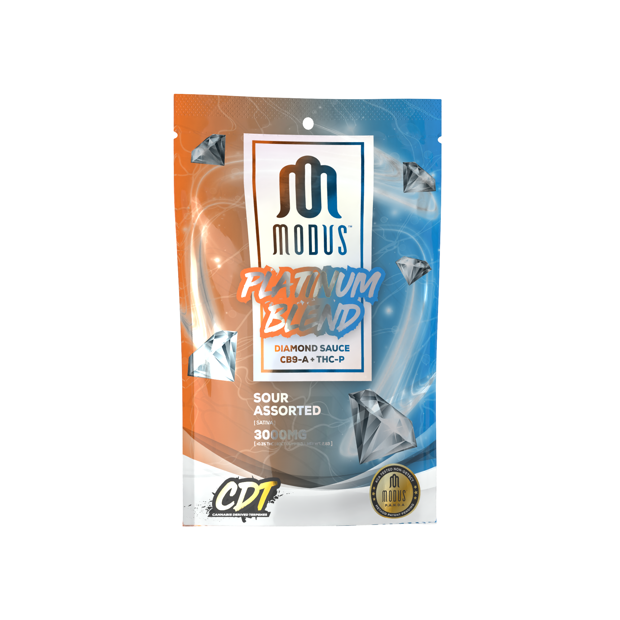 Modus Platinum Blend Cb9A THCP (3000Mg) 2Ct Edibles