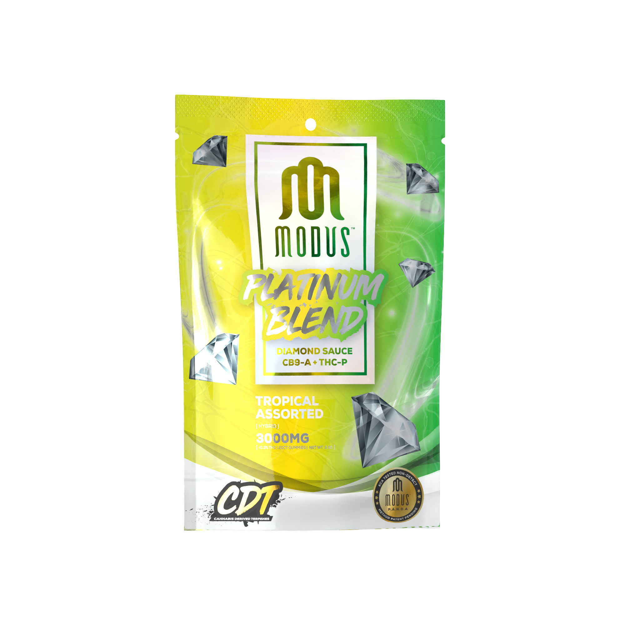 Modus Platinum Blend Cb9A THCP (3000Mg) 2Ct Edibles