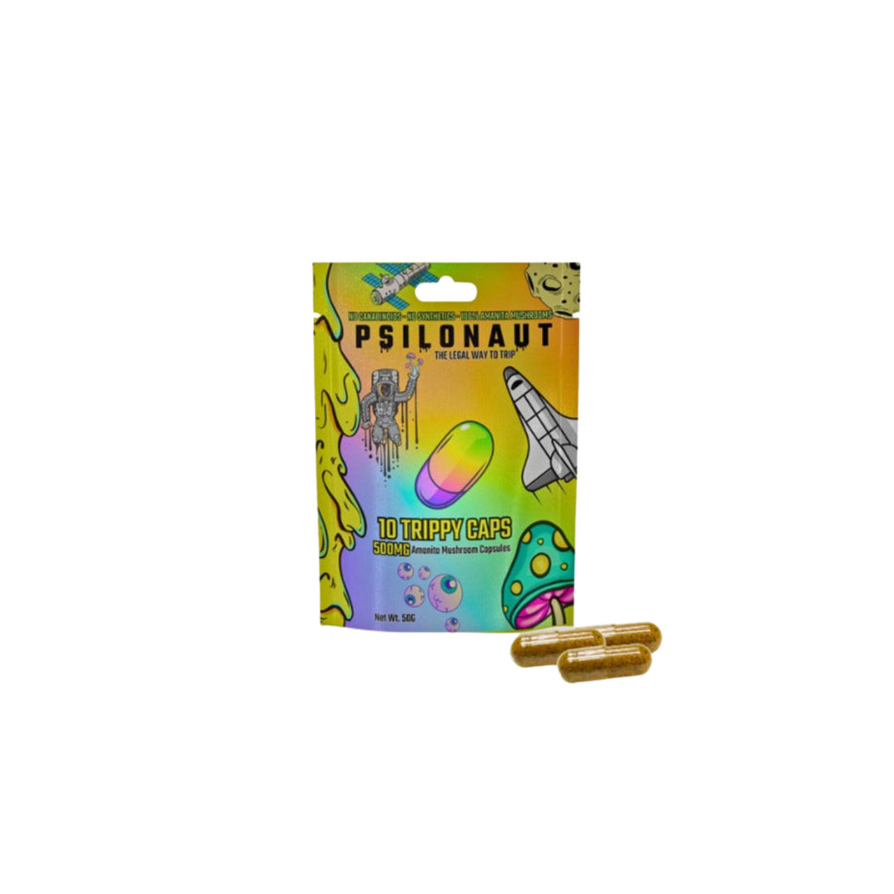 Psilonaut Amanita Mushroom Capsules