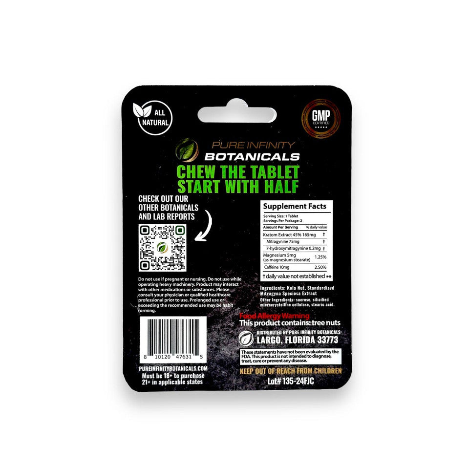 Pure Infinity Botanicals 150Mg Mit Kola Extract