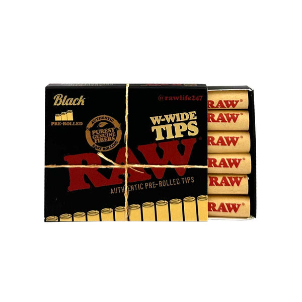 RAW Pre-Rolled Wide Tips
