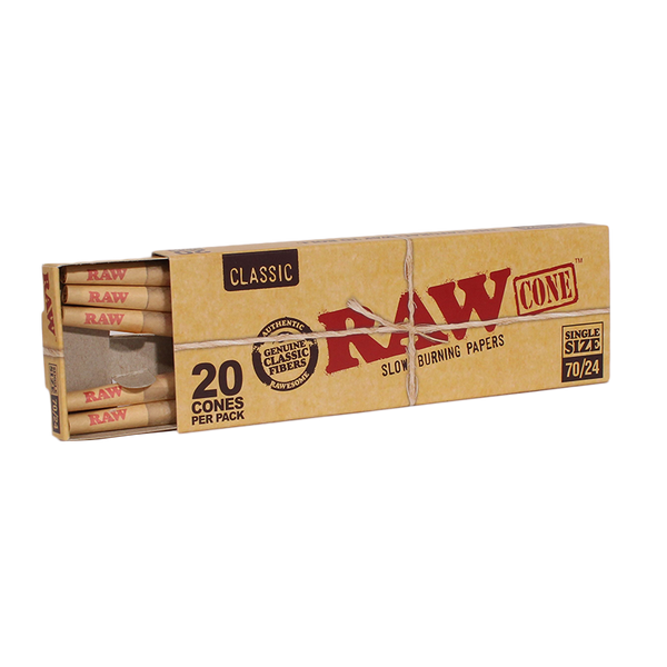 RAW Classic Cone Single Size 70/24 20Ct