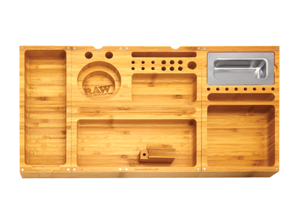 RAW Bamboo Rolling Tray Box