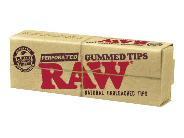 RAW Perforated Gummed Tips