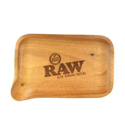 RAW Wooden Tray W/ Spout
