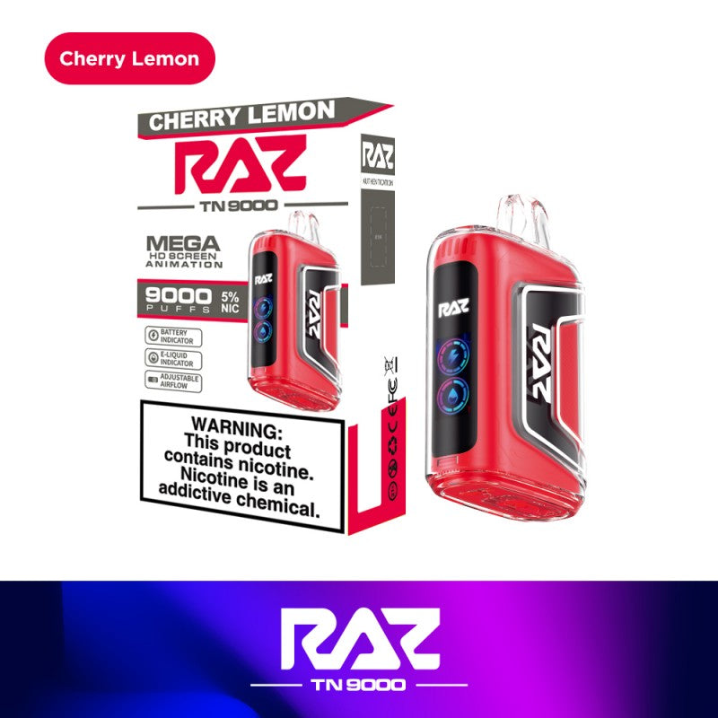 RAZ 9000 Puff Disposables